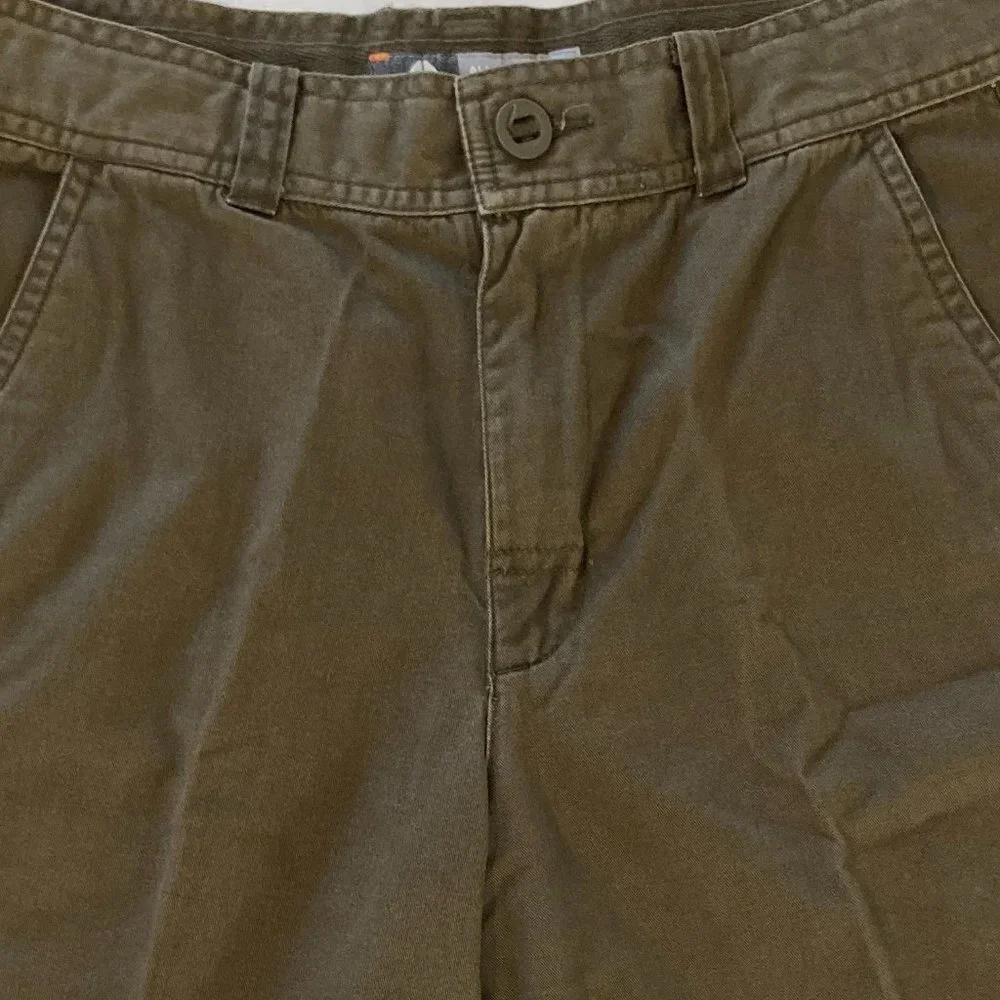 Nike ACG All Conditions Gear Cotton Cargo Shorts Army Green Size 30